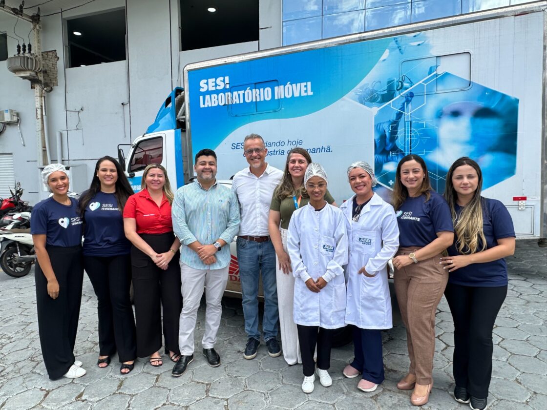 Superintendente nacional do Sesi conhece Laboratório Móvel do órgão no Maranhão
